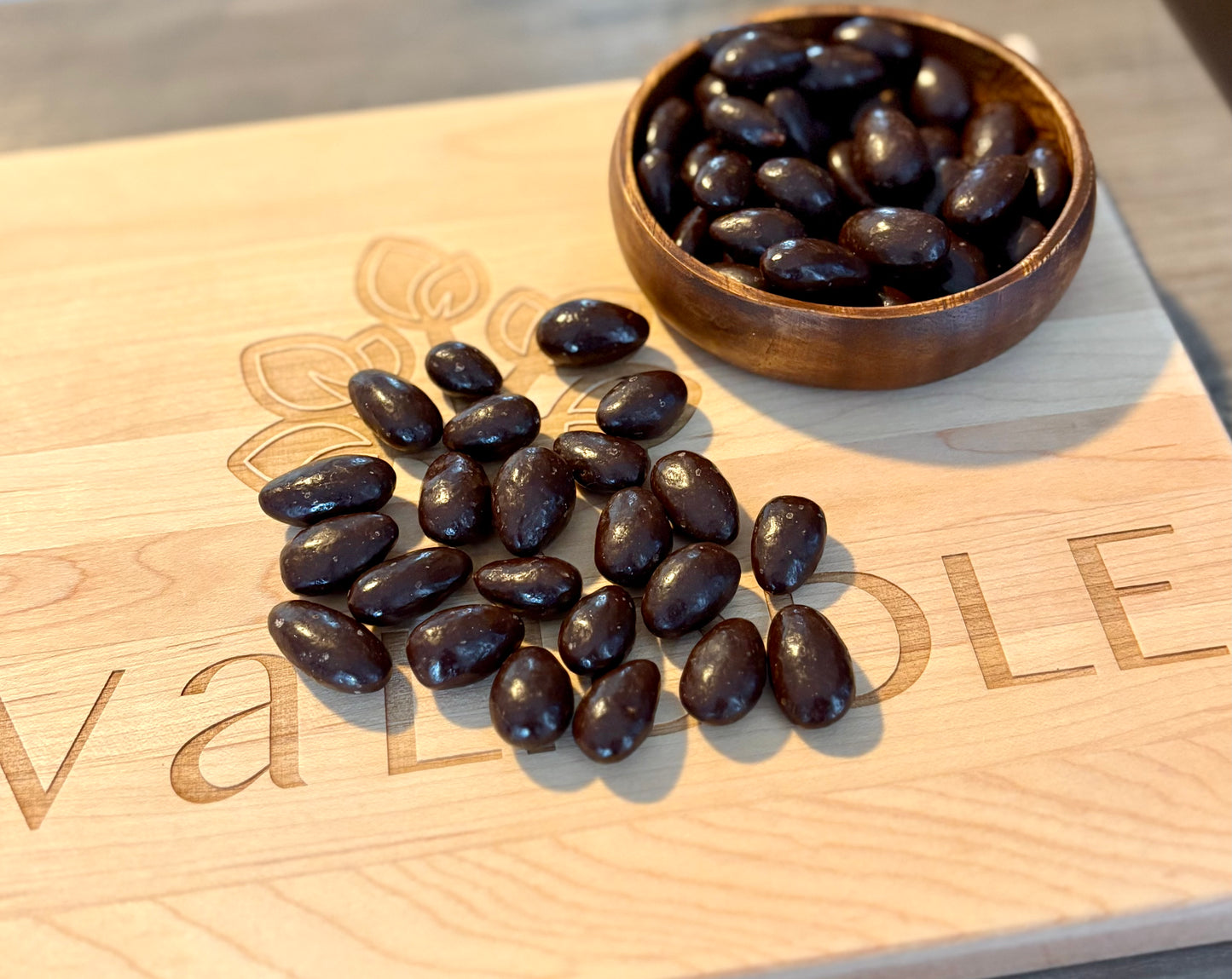 Dark Chocolate Almonds