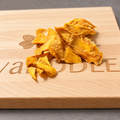 Organic Dried Mangoes with improved studio lighting