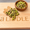 Pistachio no shell unsalted with improved studio lighting