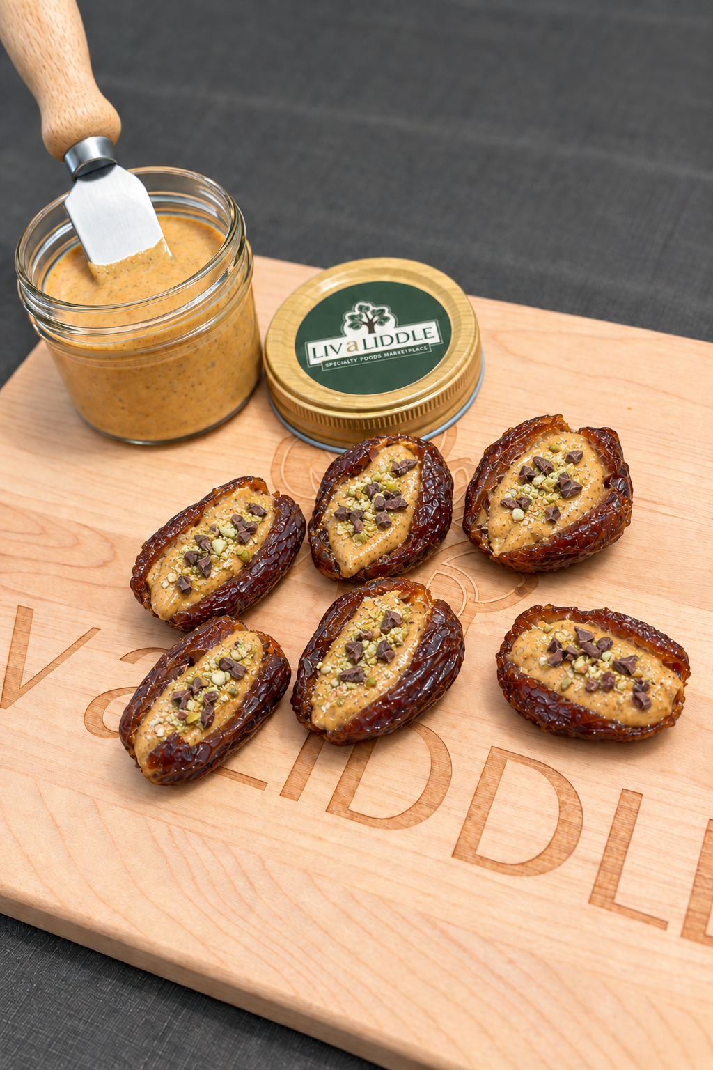 Pumpkin cream dates with wider openings and neater filling preview